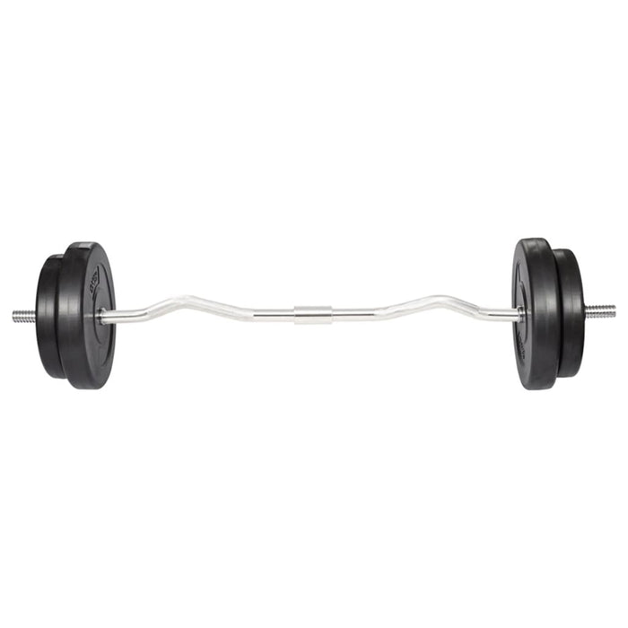 Bară ondulată cu greutăți, 30 kg - WALTI WALTI
