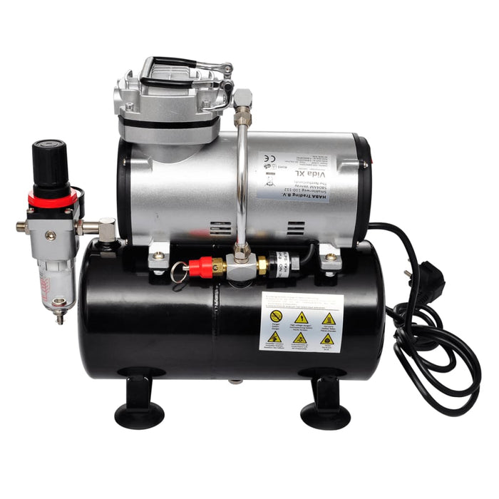 Set compresor aerograf cu 3 pistoale - WALTI WALTI