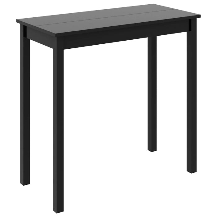 Masă de bar MDF, negru, 115x55x107 cm WALTI