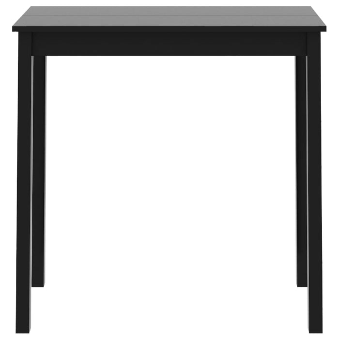 Masă de bar MDF, negru, 115x55x107 cm WALTI