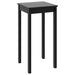 Masă de bar din MDF, negru, 55 x 55 x 107 cm - WALTI WALTI