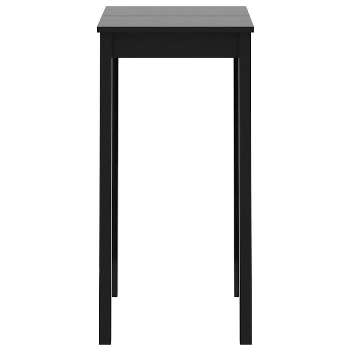 Masă de bar din MDF, negru, 55 x 55 x 107 cm - WALTI WALTI