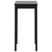 Masă de bar din MDF, negru, 55 x 55 x 107 cm - WALTI WALTI
