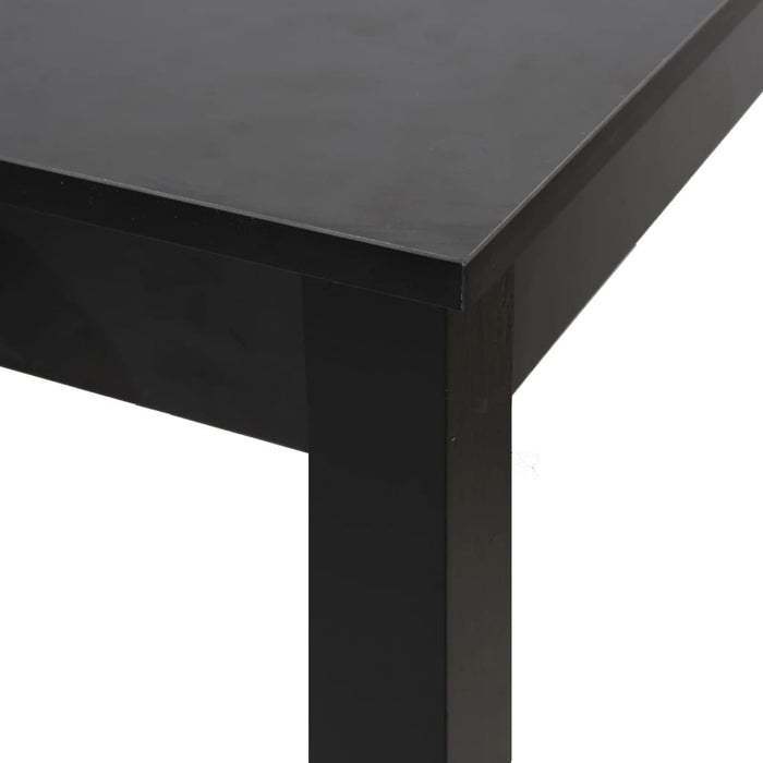 Masă de bar din MDF, negru, 55 x 55 x 107 cm - WALTI WALTI