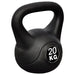 Greutate tip bilă cu mâner Kettlebell, 20 kg - WALTI WALTI