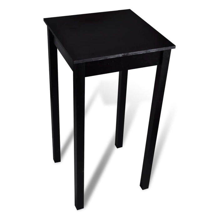 Masă de bar cu 2 scaune de bar, negru - WALTI WALTI