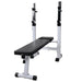 Bancă de exerciții fitness dreaptă, bancă de greutăți - WALTI WALTI