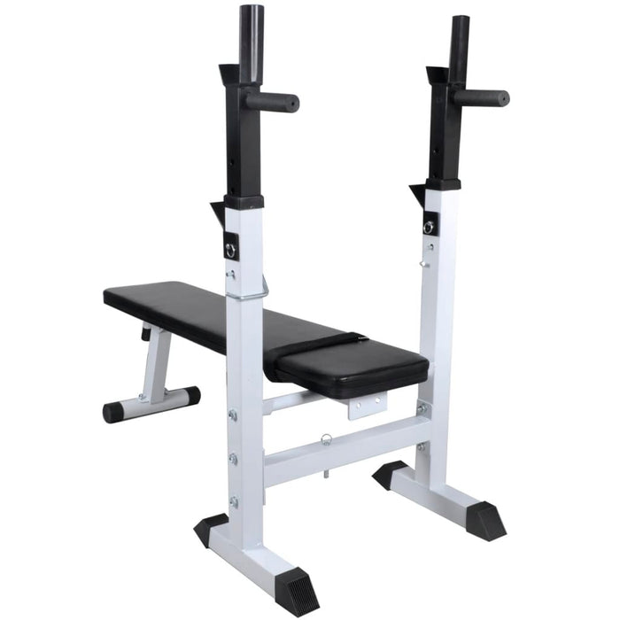 Bancă de exerciții fitness dreaptă, bancă de greutăți - WALTI WALTI