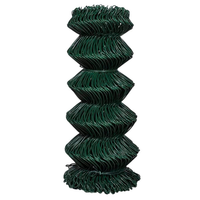 Gard de legătură din plasă, verde, 0,8 x 25 m, oțel - WALTI WALTI