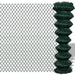 Gard de legătură din plasă, verde, 1,5 x 25 m, oțel - WALTI WALTI