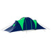 Cort camping din material textil, 9 persoane, albastru și verde - WALTI WALTI