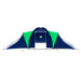 Cort camping din material textil, 9 persoane, albastru și verde - WALTI WALTI