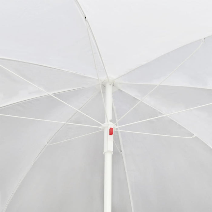 Pat de grădină cu umbrelă de soare, maro, poliratan - WALTI WALTI