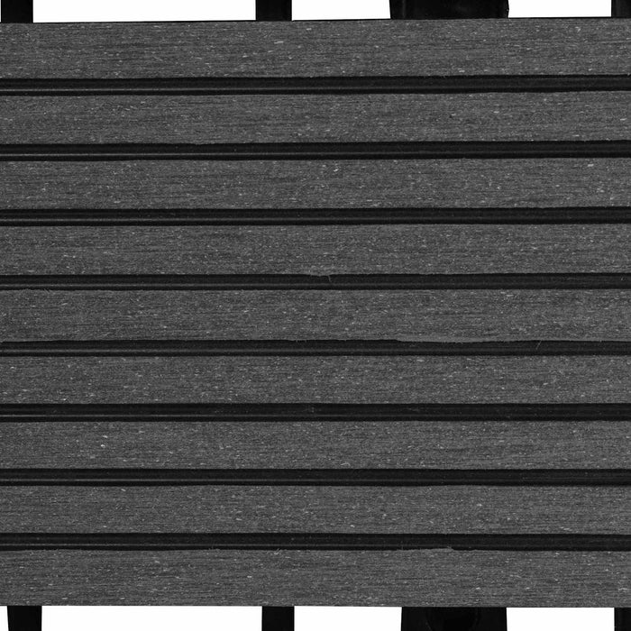 Plăci pentru Deck 11 pcs Gri 30 x 30 cm Lemn compozit - WALTI WALTI