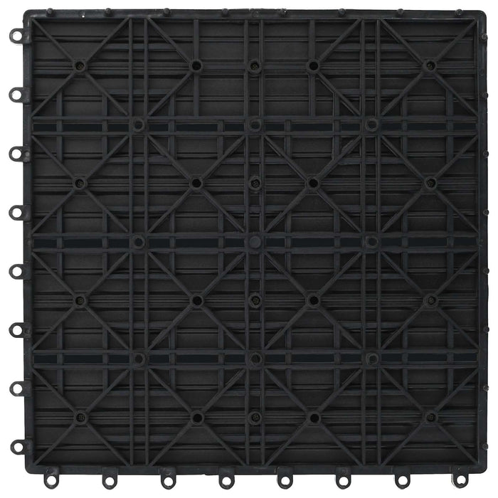 Plăci pentru Deck 11 pcs Gri 30 x 30 cm Lemn compozit - WALTI WALTI