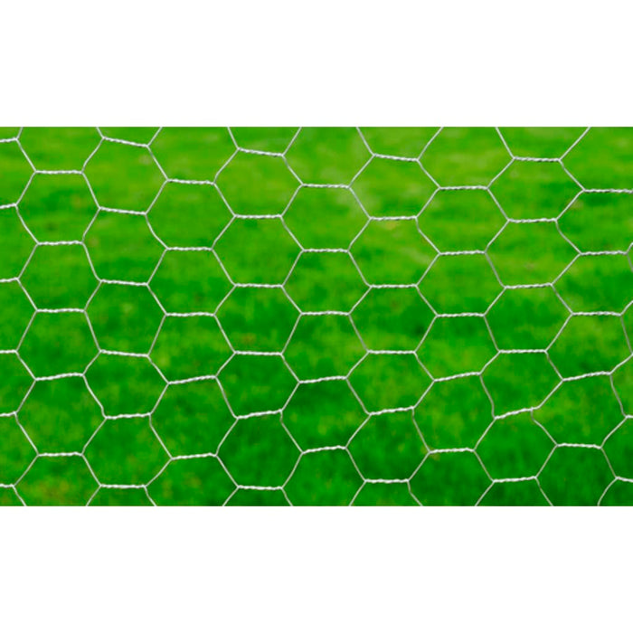 Plasă de sârmă găini, argintiu, 25 x 0,5 m, oțel galvanizat - WALTI WALTI