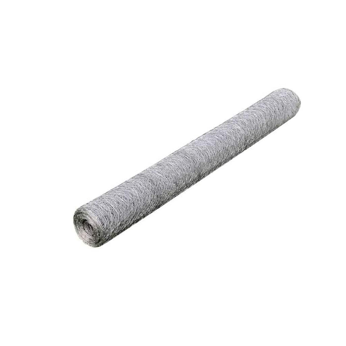 Plasă de sârmă găini, argintiu, 25 x 0,75 m, oțel galvanizat - WALTI WALTI