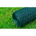 Plasă de sârmă găini, verde, 25 x 0,5 m, cu înveliș PVC - WALTI WALTI