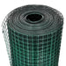 Plasă de sârmă găini, verde, 10 x 1 m, oțel galvanizat cu PVC - WALTI WALTI