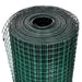 Plasă de sârmă găini, verde, 1 x 25 m, oțel galvanizat - WALTI WALTI