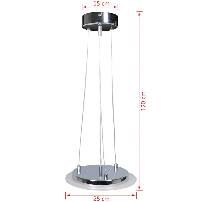 Lustră design cu LED, 6x2 W, rotundă WALTI