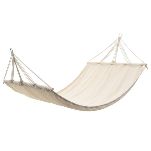 Hamac cu bare 210 x 150 cm, crem - WALTI WALTI