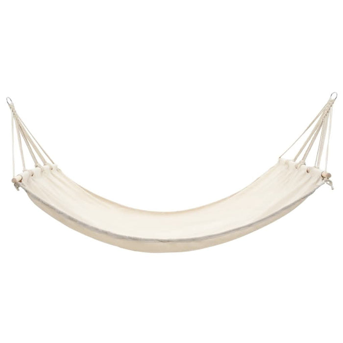 Hamac cu bare 210 x 150 cm, crem - WALTI WALTI