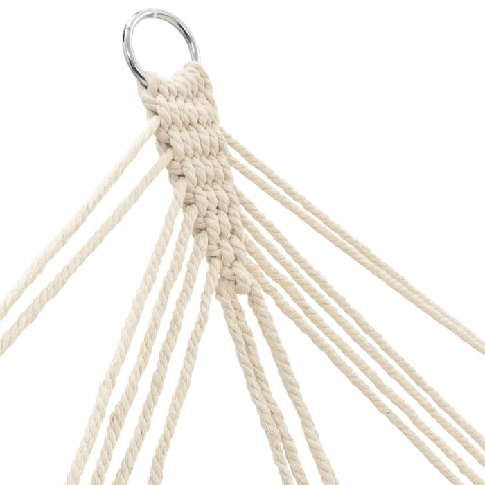 Hamac cu bare 210 x 150 cm, crem - WALTI WALTI