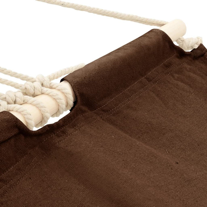 Hamac cu bare, 210 x 150 cm, maro - WALTI WALTI