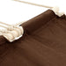 Hamac cu bare, 210 x 150 cm, maro - WALTI WALTI