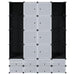 Dulap modular cu 18 compartimente alb și negru 37x146x180,5 cm - WALTI WALTI