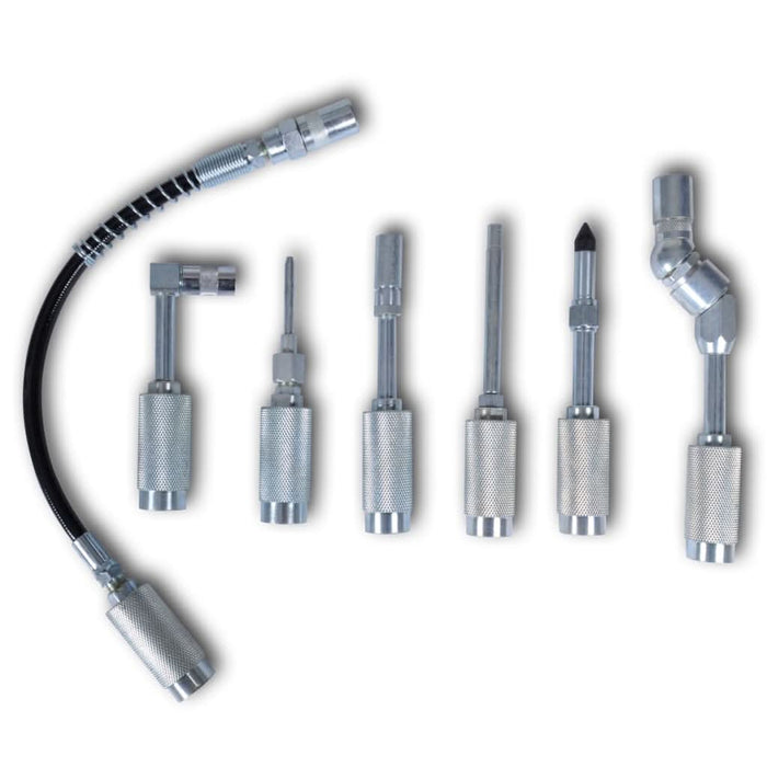 Set Pistol lubrifiere cu adaptator și varfuri 7 buc - WALTI WALTI