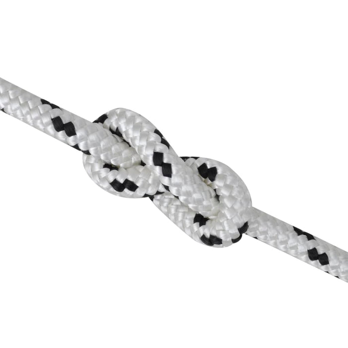 Rolă frânghie împletită parâmă barcă, poliester, 8 mm x 50 m - WALTI WALTI