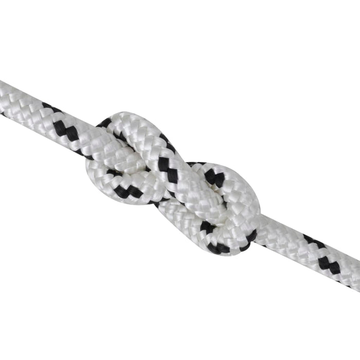 Rolă frânghie împletită parâmă barcă, poliester, 10 mm x 50 m - WALTI WALTI