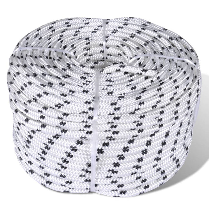 Rolă frânghie împletită parâmă barcă, poliester, 14 mm x 50 m - WALTI WALTI