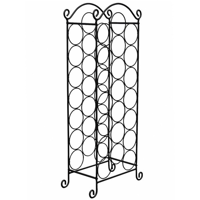 Suport sticle de vin pentru 21 de sticle, metal - WALTI WALTI