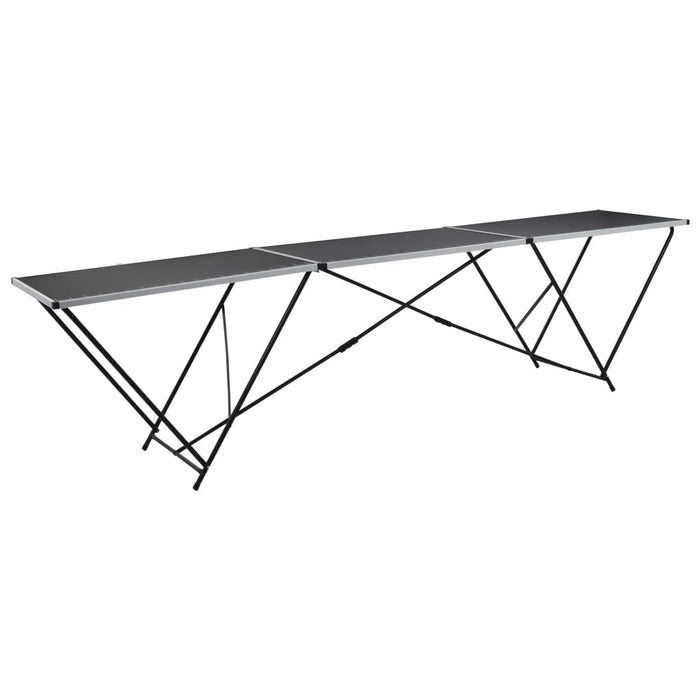 Masă de lipire pliabilă, 300 x 60 x 78 cm, MDF și aluminiu - WALTI WALTI