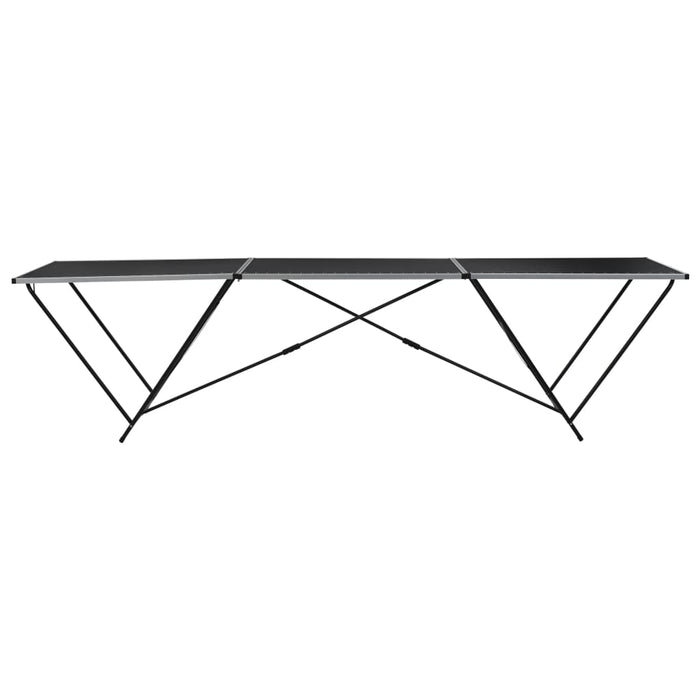 Masă de lipire pliabilă, 300 x 60 x 78 cm, MDF și aluminiu - WALTI WALTI