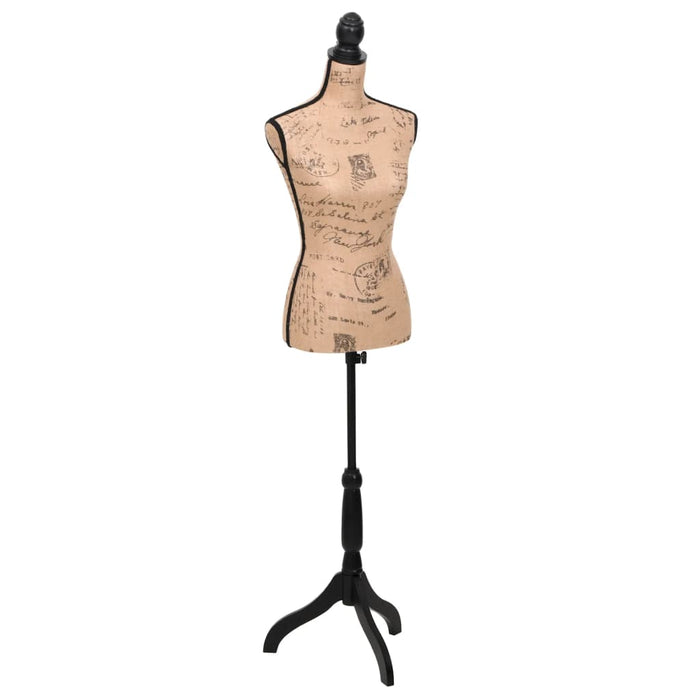 Bust expunere haine damă, maro/negru, manechin croitorie, iută - WALTI WALTI