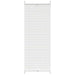 Jaluzea plisse, alb, 40x150 cm, pliuri - WALTI WALTI