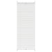 Jaluzea plisse, alb, 50x150 cm, pliuri - WALTI WALTI