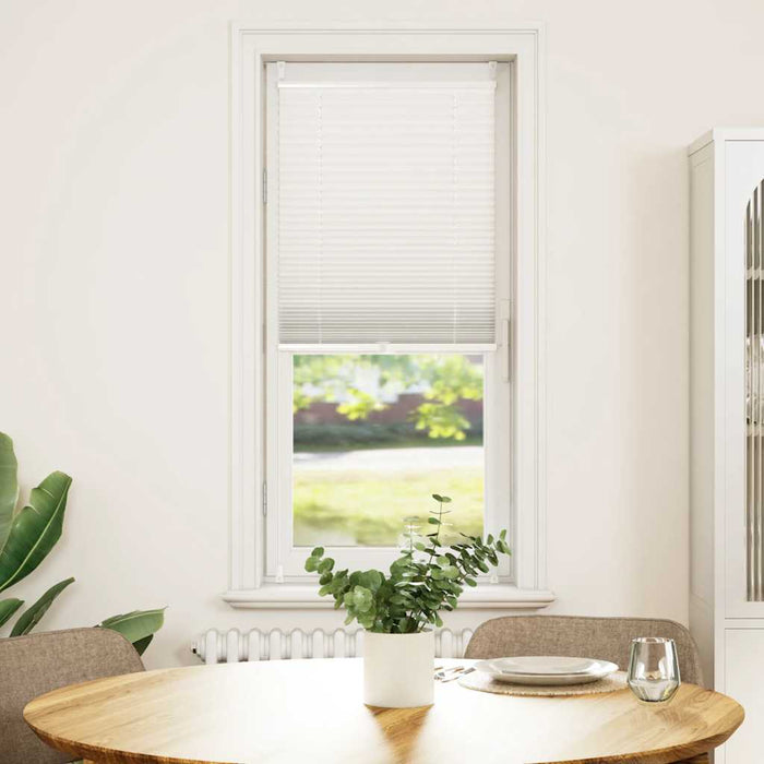 Jaluzea plisse, alb, 50x150 cm, pliuri - WALTI WALTI