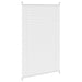 Jaluzea plisse, alb, 70x150 cm, pliuri - WALTI WALTI