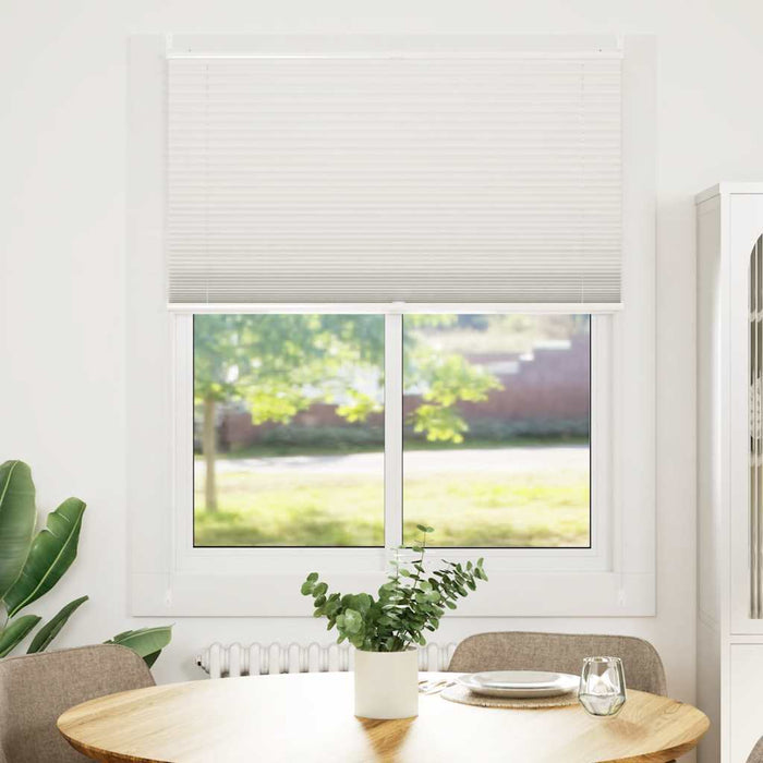 Jaluzea plisse, alb, 100x200 cm, pliuri WALTI