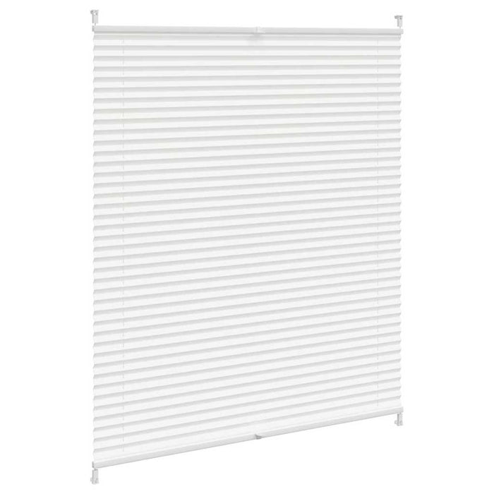 Jaluzea plisse, alb, 100x125 cm, pliuri - WALTI WALTI