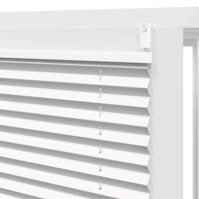 Jaluzea plisse, alb, 100x125 cm, pliuri - WALTI WALTI