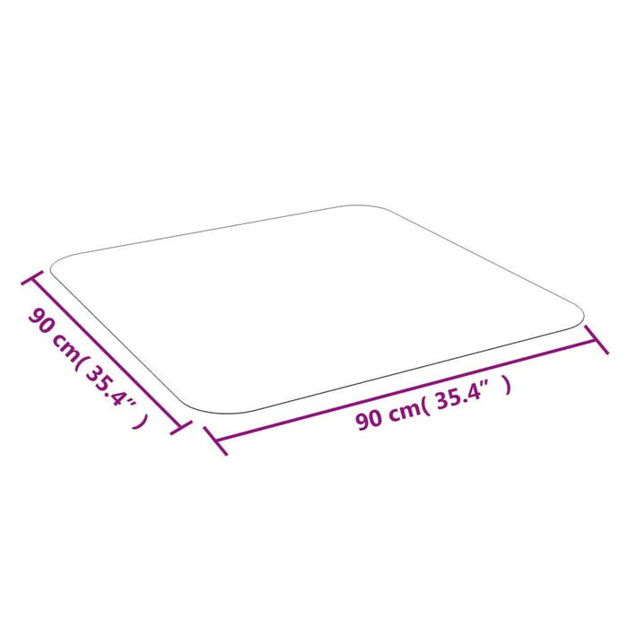 Covoraș pentru podea laminată sau mochetă 90 cm x 90 cm - WALTI WALTI