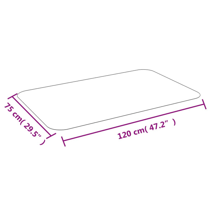 Covoraș pentru podea laminată sau mochetă 75 cm x 120 cm - WALTI WALTI