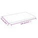 Covoraș pentru podea laminată sau mochetă 75 cm x 120 cm - WALTI WALTI