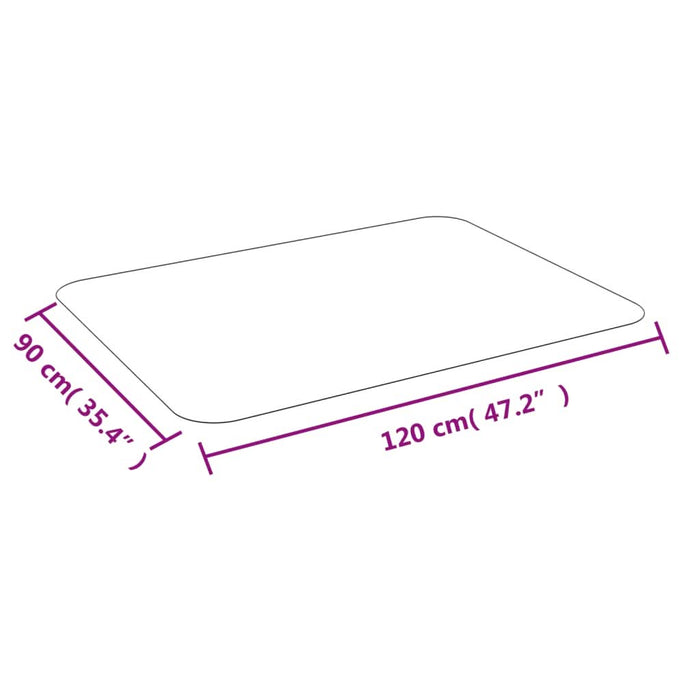 Covoraș pentru podea laminată sau mochetă 90 cm x 120 cm - WALTI WALTI